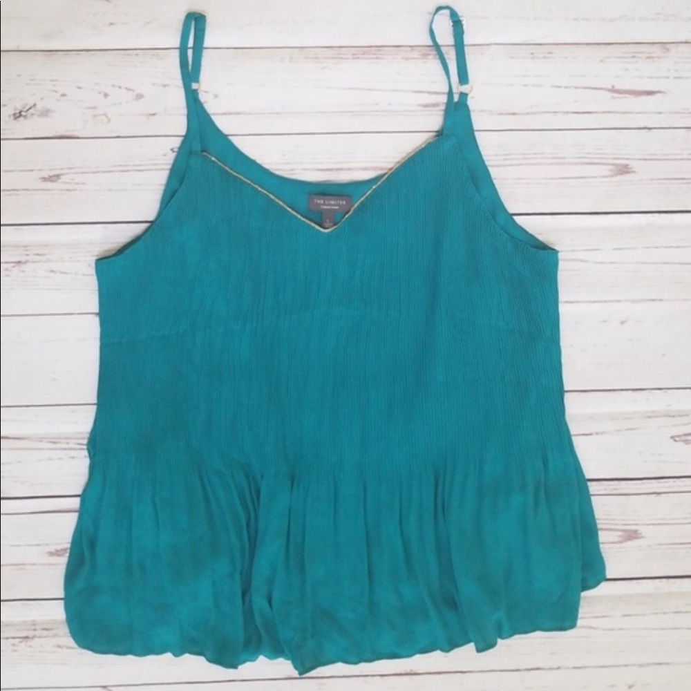 The Limited Collection Jeweled Trim Tank| spaghetti strap| camisole | work cami
